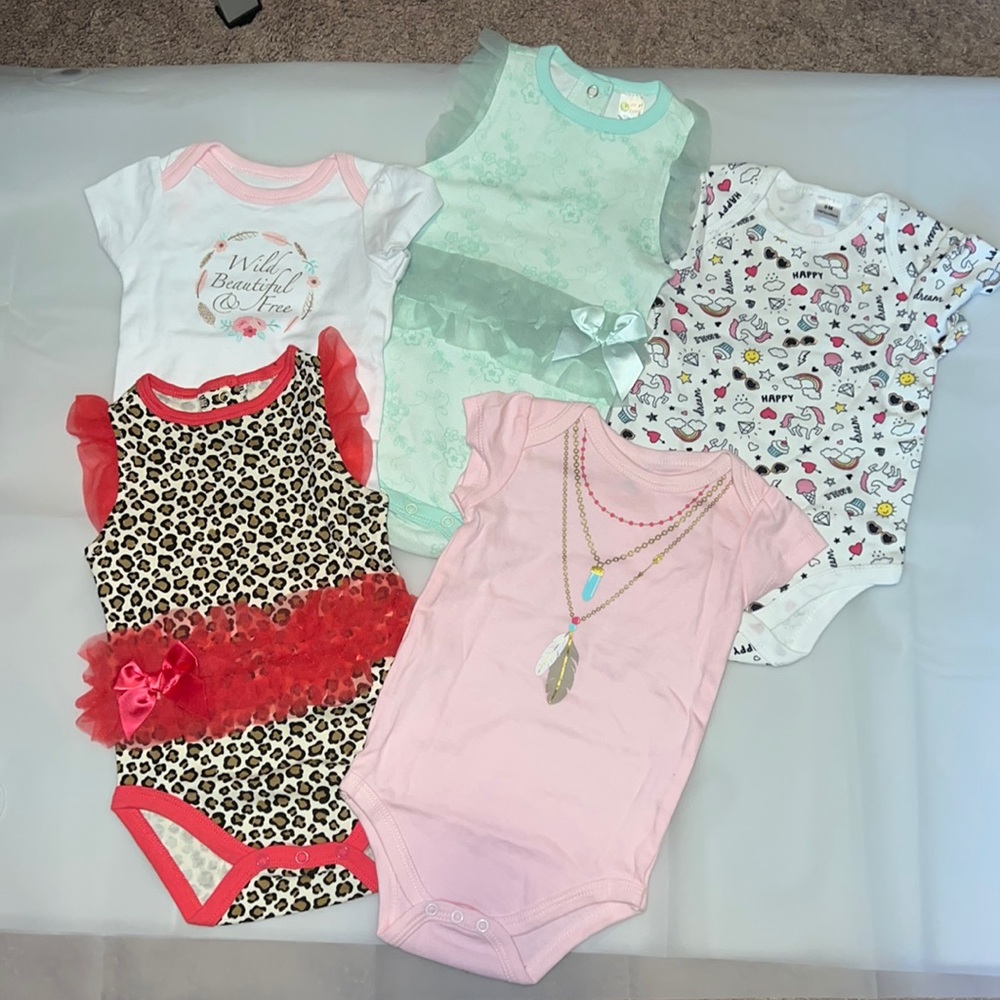 Little Treasure and others onesies bundle